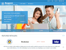 Tablet Screenshot of buygoon.com